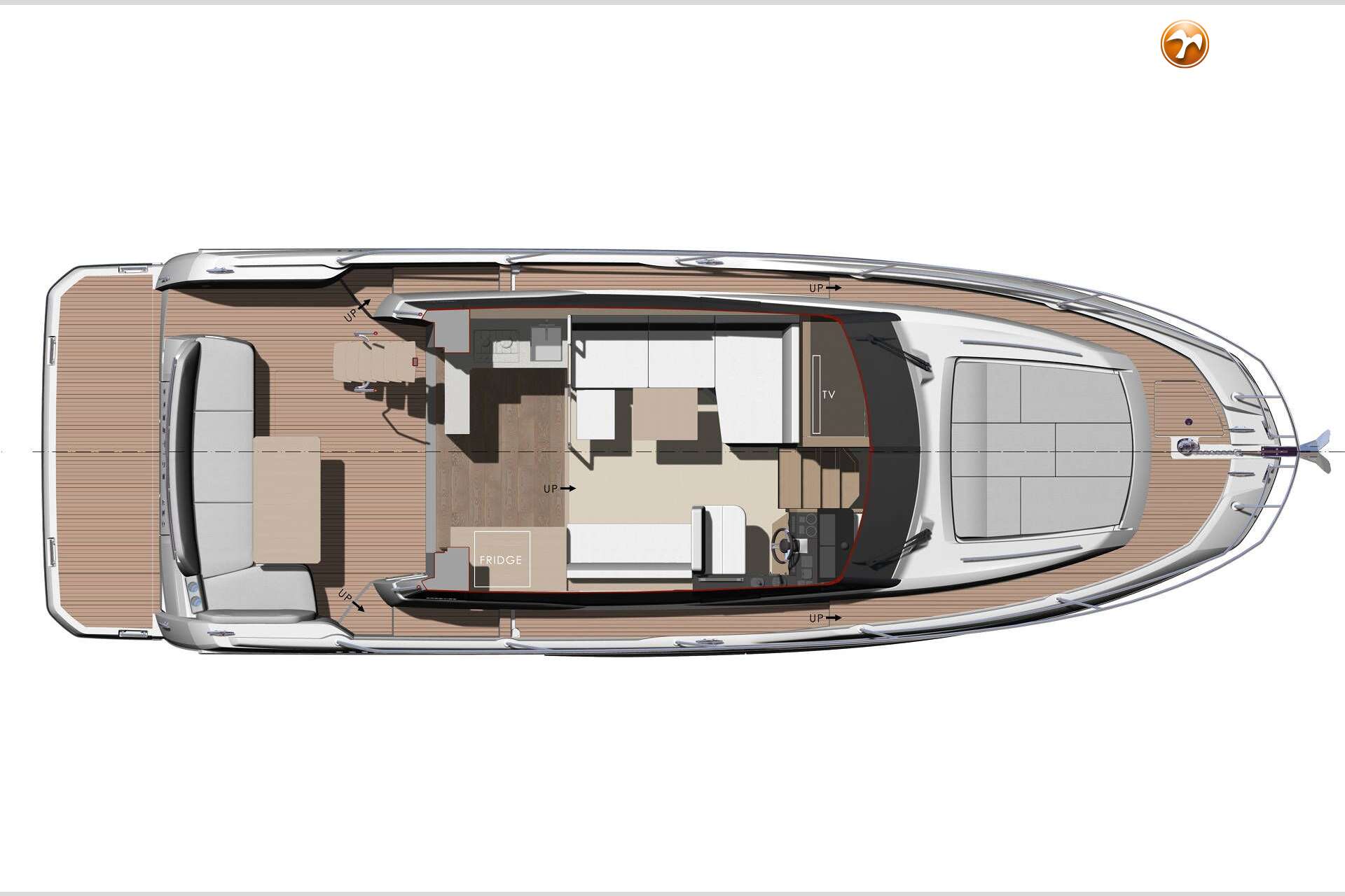 Prestige 420 Flybridge — foto 6 van 7
