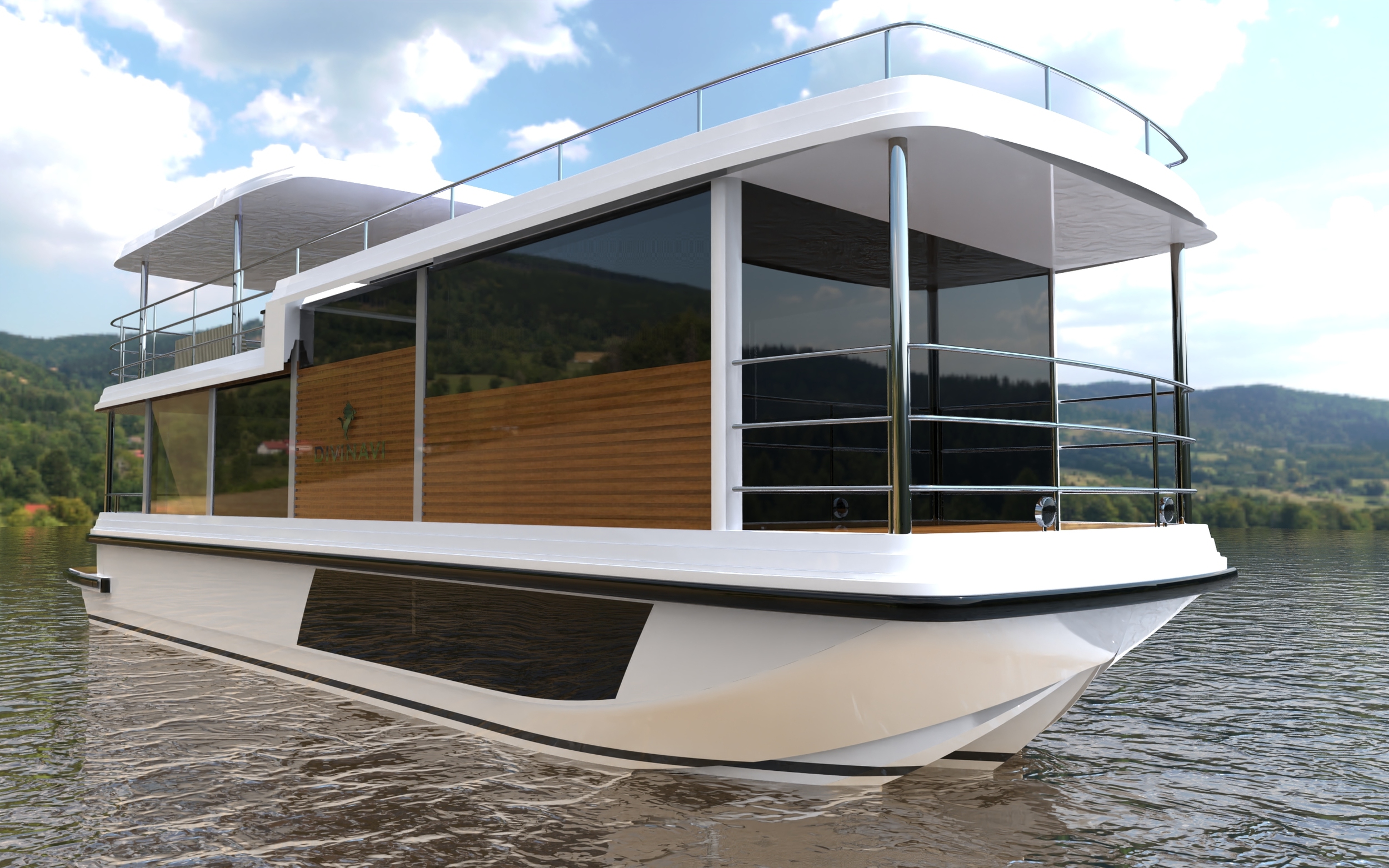 DiviNavi M-1542 SL Houseboat - Foto 3