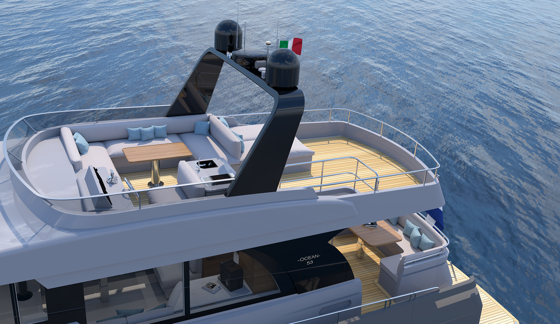 Boarncruiser 53 Ocean - Flybridge — foto 6 van 29