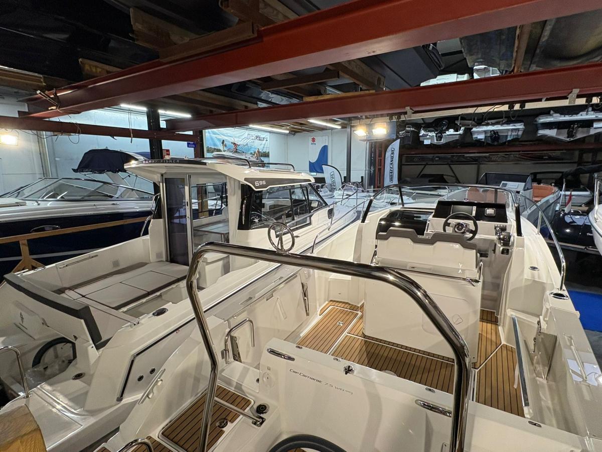 Jeanneau Merry Fisher 695 Serie 2. Dit schip is aanwezig op de Suzuki stand van hiswa te water 2026. — foto 3 van 18