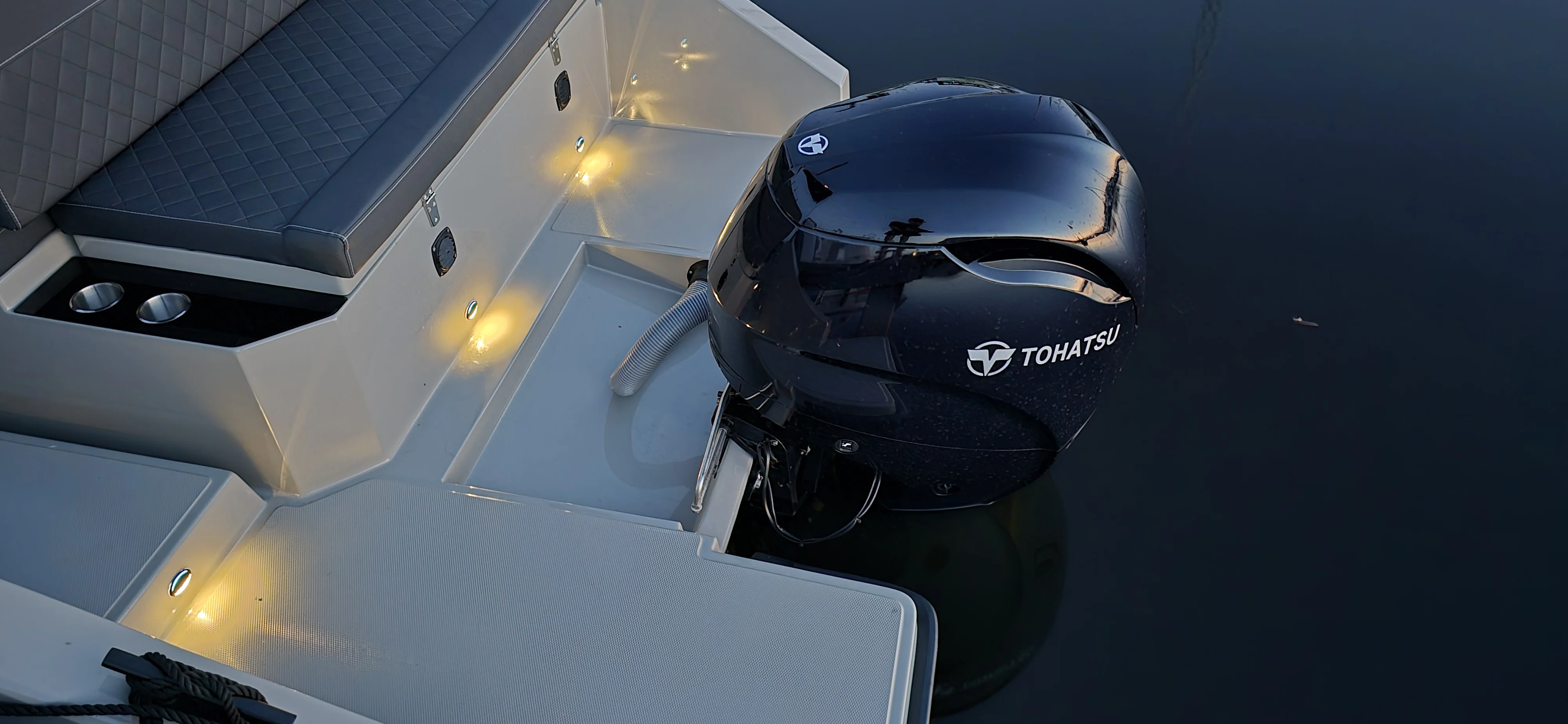 unieke silveryacht 555 met een 100 pk Tohatsu – WS Vertrouwen — foto 2 van 12