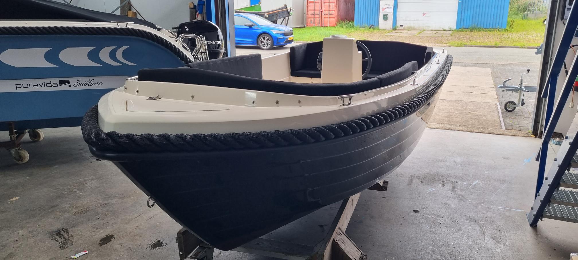 Beauty 490 + Tohatsu 9.8 pk in zeer nette staat!! — foto 6 van 12